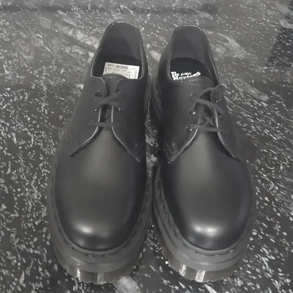 BRAND NEW Dr. MARTENS VEGAN 1461 QUAD MONO LOAFER